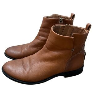 Chelsea Ankle Boot Brown Franco Sarto Liz Bootie Cognac size 9.5 (US)